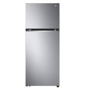 LG Double door refrigerator - 375L, Platinum Silver